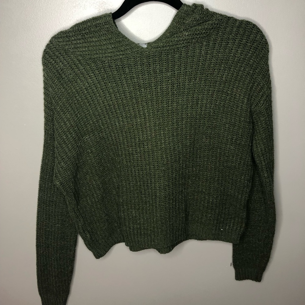 Charlotte Russe green sweater